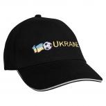 Baseballcap mit Einstickung Fahne Flagge Ukraine 68024 versch. Farben