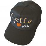 Baseballcap mit Einstickung - Celle I love you - 68052 schwarz