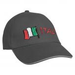 Baseballcap mit Einstickung Italy Italien 68070 versch. Farben