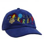 Baseballcap mit Einstickung - Karneval Clown - 68184 blau
