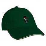 Baseballcap mit Einstickung Tribal Rose - 68341 grün