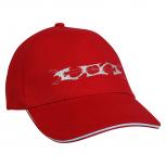 Baseballcap mit Einstickung Tribal 68386 rot