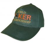 Baseballcap mit Einstickung - Poker World Championship - 68431 grün