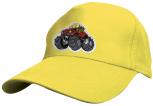 Kinder Baseballcap mit Stickmotiv - Monster Truck - 69127 versch. Farben gelb