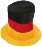 Länder Spaß-Hut Fun - DEUTSCHLAND schwarz-rot-gelb - 77653