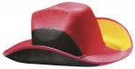 Fan-Cowboyhut Deutschland - schwarz-rot-gelb - 77654