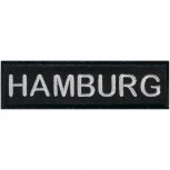 Aufnäher - HAMBURG - 00025 - Gr. ca. 11,5cm x 3,5cm