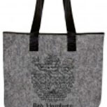 Filztasche mit Stickerei - BAD HOMBURG - 26078 - Umhängetasche Shopper Bag