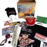Überraschungsbox für TEENS - Tasse T-shirt Mütze Aufkleber....- 15 Artikel - 80532