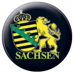 Emblem Abzeichen Button Magnetbutton mit Druck - SACHSEN Emblem - 16233 - Küchenmagnet