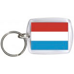 Schlüsselanhänger Anhänger - LUXEMBURG - Gr. ca. 4x5cm - 81096 - Keyholder  WM Länder