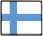 Mousepad Mauspad Länderflagge - Finnland Fahne - 82050 - Gr. ca. 24  x 20 cm