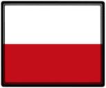 Mousepad Mauspad Länderflagge - Polen Fahne - 82132 - Gr. ca. 24  x 20 cm