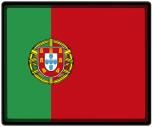 Mousepad Mauspad Länderflagge - Portugal Fahne - 82133 - Gr. ca. 24  x 20 cm