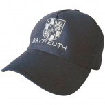 Baseballcap mit Einstickung - Wappen Bayreuth - 68824 schwarz