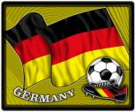 Mauspad mit Motiv - Germany Deutschland Flagge Fußball - 83040 - Gr. ca. 24 x 20 cm