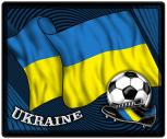 Mousepad Mauspad mit Motiv - Ukraine Fahne Fußball Fußballschuhe - 83177 - Gr. ca. 24  x 20 cm