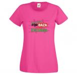Girly-Shirt mit beidseitigem Print - Freedom For 8AZA No More Excuses - 85226 Rosa Gr. XS-2XL