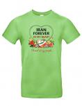 T-Shirt mit Print - IRAN FOREVER - Proud of my People - 85253 Grün Gr. S-2XL