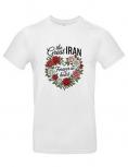 T-Shirt mit Print - IRAN Forever in my Heart - 85257 Weiß Gr. S-2XL