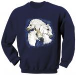 Sweatshirt mit hochwertigem Print - Welsh Pony - 09064 dunkelblau ©Kollektion Bötzel Gr. S-XXL