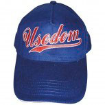 Baseballcap mit Einstickung - Usedom - 68931 blau