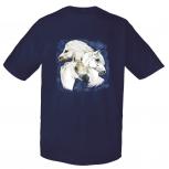 T-shirt mit hochwertigem Print - Welsh Pony - 09865 dunkelblau - ©Kollektion Bötzel - Gr. S-XXL