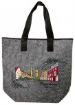 Filztasche mit Einstickung - STRAUBING GERMANY - 26160 - Shopper Einkaufstasche