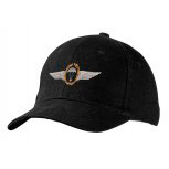 Baseballcap mit Stick - Fallschirm - 68452 schwarz