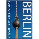 Kühlschrankmagnet - Capital Berlin - Gr. ca. 8 x 5,5 cm - 38710 - Küchenmagnet