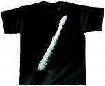 T-Shirt unisex mit Print - Big Bang - von ROCK YOU MUSIC SHIRTS - 10386 schwarz - Gr. XL