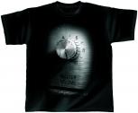 T-Shirt unisex mit Print - Supernova - von ROCK YOU MUSIC SHIRTS - 10373 schwarz - Gr. S-XXL