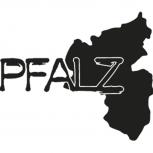 Aufkleber Applikation - Pfalz - AP1731 - schwarz