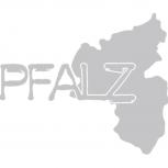 Aufkleber Applikation - Pfalz - AP1731 - silber