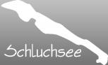 PVC- Applikations- Aufkleber "Schluchsee"    in 8  Farben, 25 cm groß  AP2001 weiß