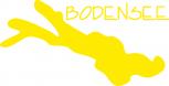 PVC- Applikations- Aufkleber "Bodensee"  25 cm groß in 8 Farben AP2002 gelb