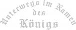 Aufkleber Wandapplikation - Unterwegs im Namen des Königs - AP3996 - silber / 30cm