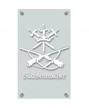 Zunftschild Handwerkerschild - Büchsenmacher - beschriftet auf edler Acryl-Kunststoff-Platte - 309418 weiß