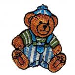 Aufnäher Patches - Bär Teddy im Marine-Look (BR865) Gr. ca. 3,5 x 4 cm