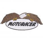 AUFNÄHER - MotorRacer - 03032 - Gr. ca. 11 x 4,5 cm - Patches Stick Applikation