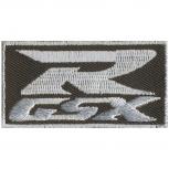 AUFNÄHER - R GSX - 04346 - Gr. ca. 6 x 3 cm - Patches Stick Applikation