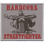 AUFNÄHER - Hardcore Streetfighter - 06043 - Gr. ca. 9,5 x 8,5 cm