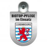 Einsatzschild Windschutzscheibe incl. Saugnapf - Biotop Pflege im Einsatz - 393808 - Region Luxembourg