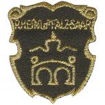Aufnäher - Brandzeichen Rheinpfalzsaar - 02165 - Gr. ca. 3,5 x 4 cm - Patches Stick Applikation
