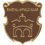 Aufnäher - Brandzeichen Rheinl-Pfalz-Saar - 04648 - Gr. ca. 6,5 x 7 cm - Patches Stick Applikation