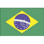 Aufkleber Autoaufkleber - Brasil - Brasilien - 301215 - Gr. ca. 9,5 x 6,5 cm