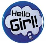 Magnet - Hello Girl! - 03645 - Gr. ca. 2,5cm