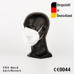 10x FFP2 Maske - Deutsche Herstellung CE0044 TÜV NORD zertifiziert - Atemschutzmaske