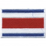 Aufnäher Länderflagge - Costa-Rica - 20460 - Gr. ca. 8 x 5cm