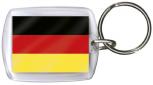 Schlüsselanhänger Länderfahne - DEUTSCHLAND - 81040 - Gr. ca. 4x5cm - 81040 - Keyholder Anhänger